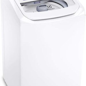 Máquina de Lavar Electrolux 8,5kg Branca Turbo Economia com Jet&Clean e Filtro Fiapos (LAC09) - 127V
